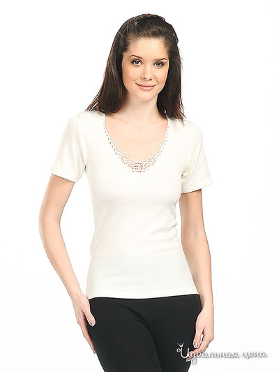 Футболка Infil, цвет цвет белый