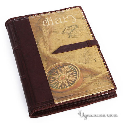 Ежедневник Кажан, цвет цвет коричневый / бежевый