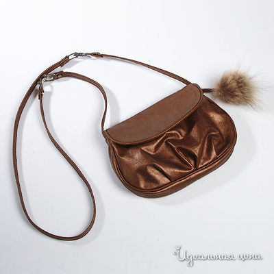 Сумка Кажан, цвет цвет золотой