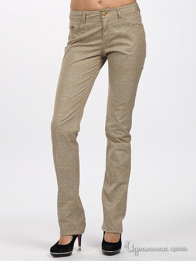 Брюки Blugirl Blumarine, цвет цвет бежевый