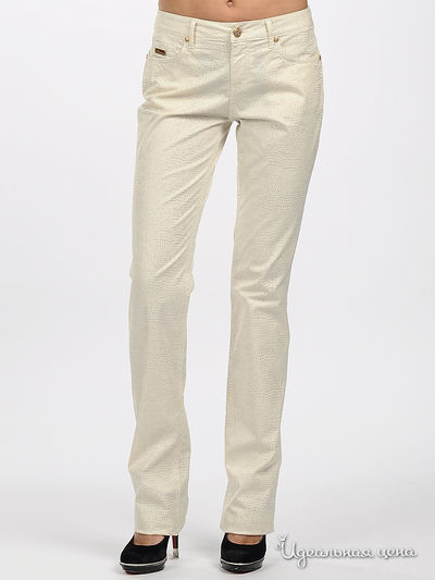 Брюки Blugirl Blumarine, цвет цвет молочный