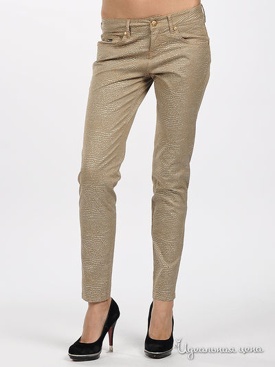 Брюки Blugirl Blumarine, цвет цвет бежевый