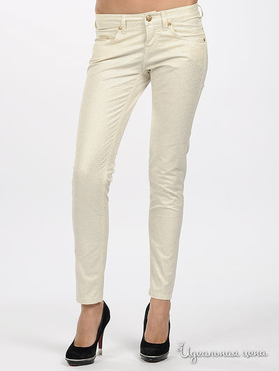 Брюки Blugirl Blumarine, цвет цвет молочный