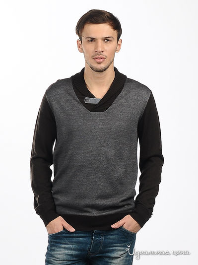 Джемпер Gaudi, цвет цвет темно-коричневый / серый