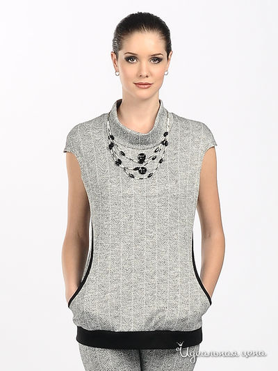 Жилет Adzhedo, цвет цвет серый