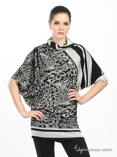 Джемпер Adzhedo, цвет цвет черный / серебристый