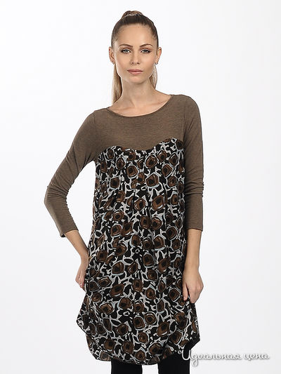 Платье Gaudi, цвет цвет светло-коричневый