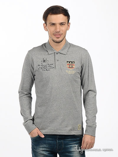 Лонгслив Gaudi, цвет цвет серый