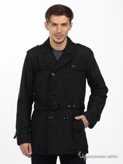 Плащ Ferre&Cavalli, цвет цвет черный