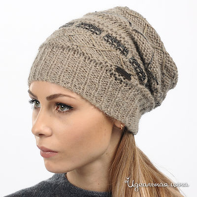 шапка Gaudi, цвет цвет бежевый