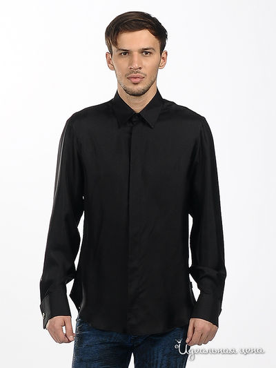 Рубашка Ferre&amp;Cavalli мужская, цвет черный