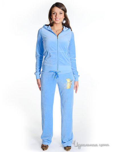 Костюм Juicy Couture, цвет цвет голубой