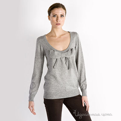 Джемпер NafNaf, цвет цвет серый