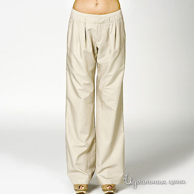 Брюки Guess, цвет цвет бежевый