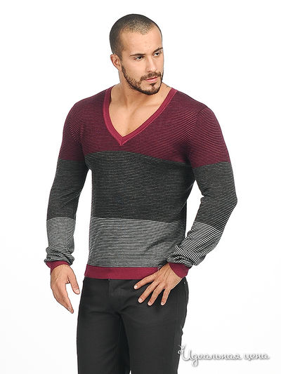 Джемпер Antony Morato, цвет цвет черный / серый / розовый