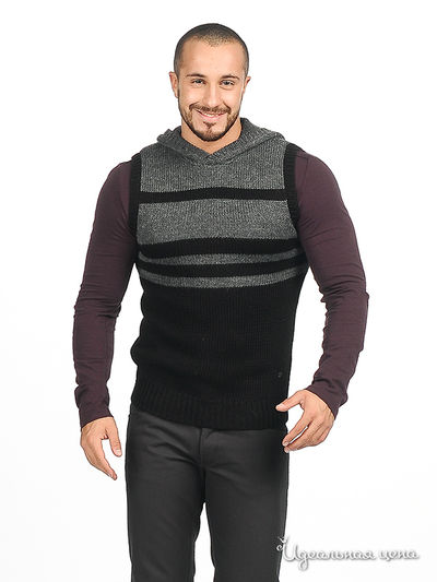 Жилет Antony Morato, цвет цвет черный / серый