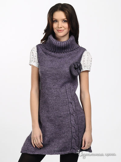 Платье Alpha Moda, цвет цвет фиолетовый