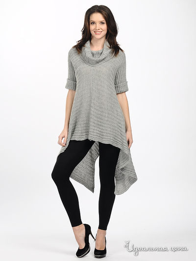 Туника Alpha Moda, цвет цвет светло-серый