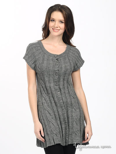 Кардиган Alpha Moda, цвет цвет серый