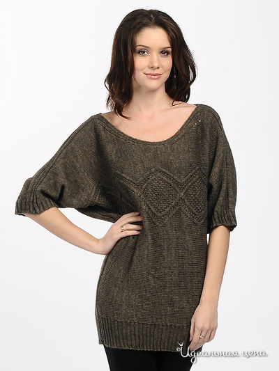 Джемпер Alpha Moda, цвет цвет табачный