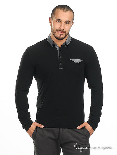 Лонгслив Antony Morato, цвет цвет черный