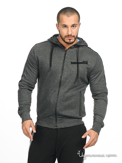 Толстовка Antony Morato, цвет цвет темно-серый