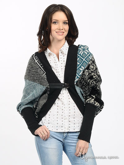 Кардиган Alpha Moda, цвет цвет мультиколор