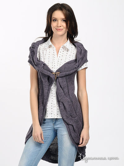 Жилет Alpha Moda, цвет цвет сиреневый