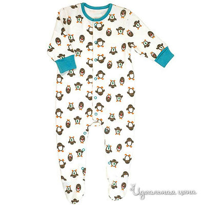 Комбинезон Frugi, цвет цвет белый / бирюзовый