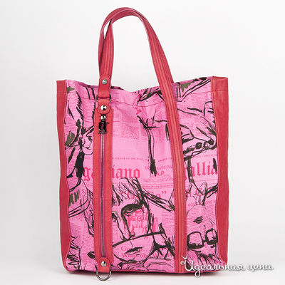 Сумка Moschino аксессуары, цвет цвет роховый