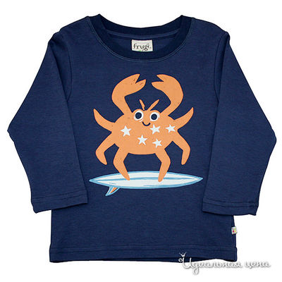 Лонгслив Frugi, цвет цвет темно-синий