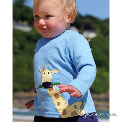 Топ Frugi, цвет цвет голубой