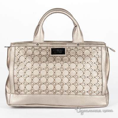 Сумка Moschino аксессуары, цвет цвет бронза