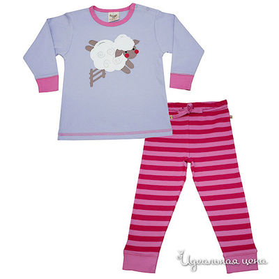 Пижама Frugi, цвет цвет фуксия