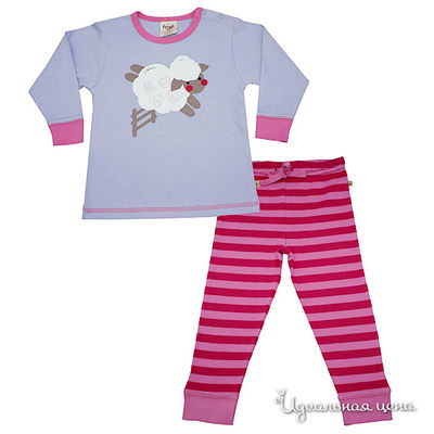 Пижама Frugi, цвет цвет фуксия