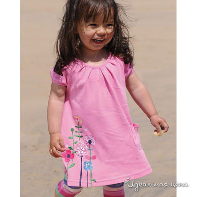 Платье Frugi, цвет цвет розовый