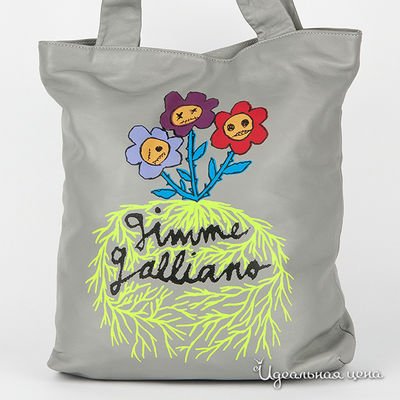 Сумка Moschino аксессуары, цвет цвет серый