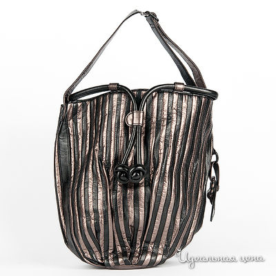 Сумка Moschino аксессуары, цвет цвет черный / бронзовый