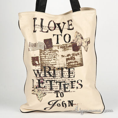 Сумка Moschino аксессуары, цвет цвет бежевый