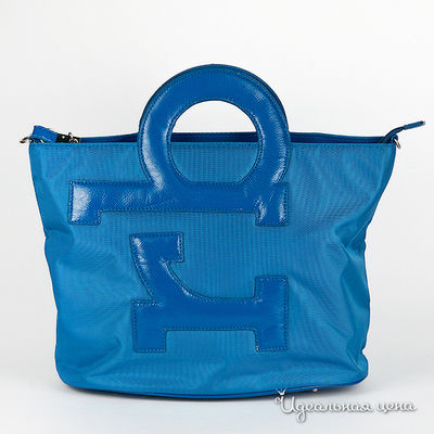 Сумка Moschino аксессуары, цвет цвет синий