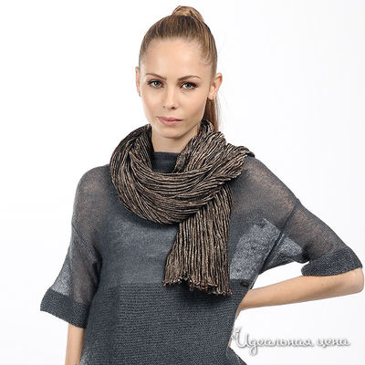 Палантин Laura Biagiotti шарфы, цвет цвет бронзовый