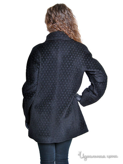 Полупальто Kroyyork женское, цвет черный