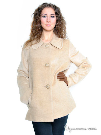 Полупальто Kroyyork, цвет цвет молочный