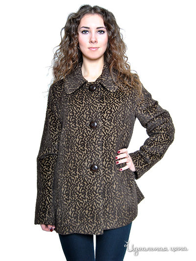 Полупальто Kroyyork, цвет цвет шоколадный