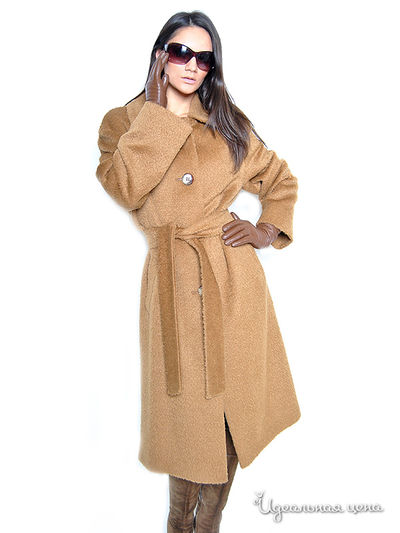 Пальто Kroyyork, цвет цвет бежевый