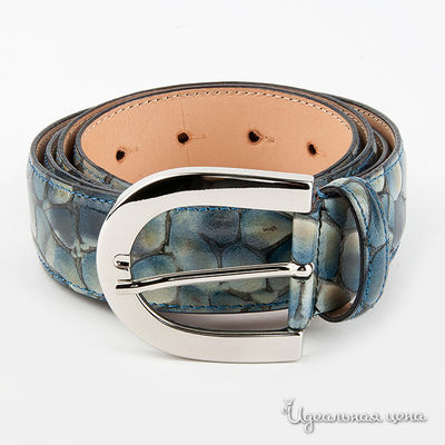 Ремень Roberto Nardi, цвет цвет голубой