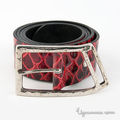 Ремень Roberto Nardi, цвет цвет красный