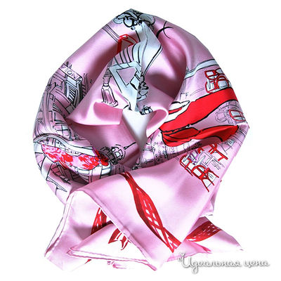 Платок Farfalla Seta, цвет цвет розовый