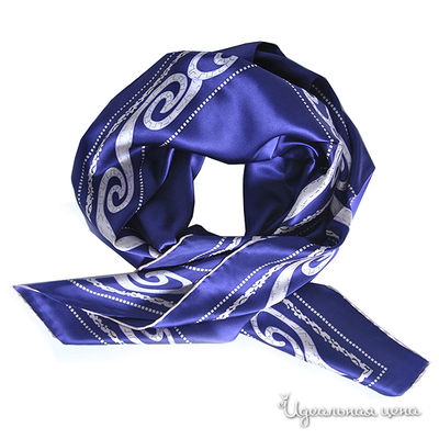 Платок Farfalla Seta, цвет цвет синий