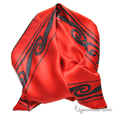Платок Farfalla Seta, цвет цвет красный